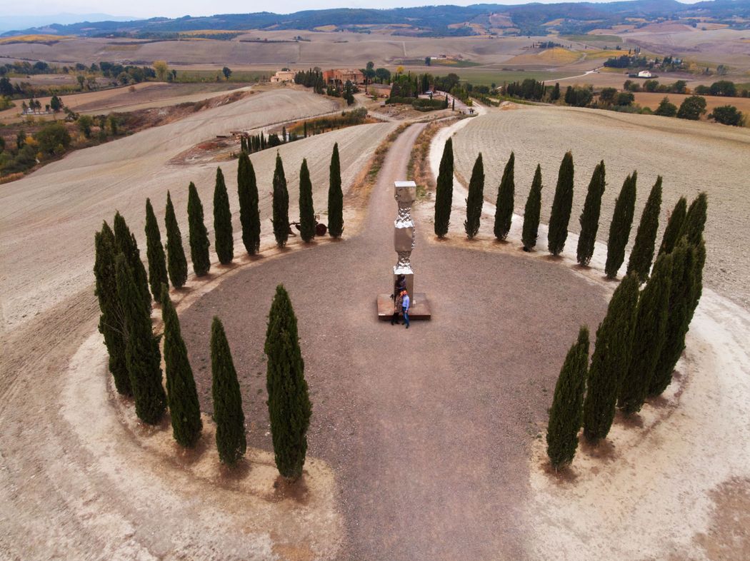 Short journey between Siena and Val d'Orcia